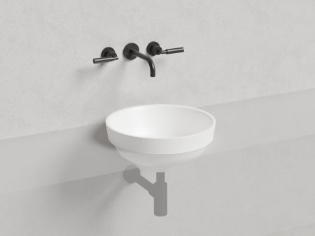 Раковина из искусственного камня S-Stone Salini MAREA 1802203MF 40х40 полувстраиваемая цвет мультиколор